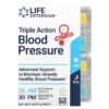 Life Extension Triple Action Blood Pressure AM/PM 2 Pack 30 Vegetarian Tablets Each 737870202462