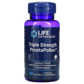 Life Extension Triple Strength ProstaPollen 30 Softgels 737870190936