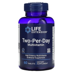 Life Extension Two-Per-Day Multivitamin 60 Tablets 737870231660