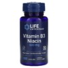 Life Extension Vitamin B3 Niacin 500 mg 100 Capsules 737870372103
