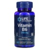 Life Extension Vitamin B6 250 mg 100 Vegetarian Capsules 737870153511