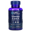 Life Extension Vitamins D and K with Sea-Iodine 60 Capsules 737870204060