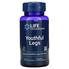 Life Extension Youthful Legs 60 Softgels 737870225263