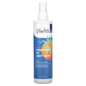 Life-flo Magnesium Oil Sport Spray 8 fl oz (237 ml) 645951836638