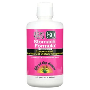 Lily of the Desert Aloe Vera 80 Stomach Formula 32 fl oz (0.95 l) 026395037544