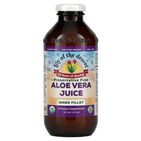 Lily of the Desert Aloe Vera Juice Inner Fillet 16 fl oz (473 ml) 026395830169