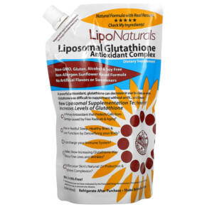 Lipo Naturals Liposomal Glutathione Antioxidant Complex 15 oz (443 ml) 864548000058