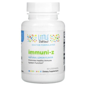 Little DaVinci Immuni-Z Natural Lemon 60 Lozenges 026664014078