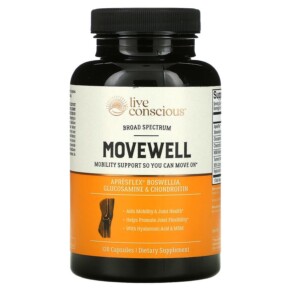 Live Conscious MoveWell 120 Capsules 850008273032