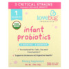 LoveBug Probiotics Infant Probiotics 0-6 Months 1 Billion CFU 30 Single Stick Packs 0.05 oz (1.5 g) Each 861383000328