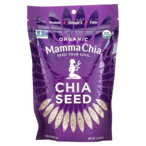 Mamma Chia Organic White Chia Seed 12 oz (340 g) 856516002348