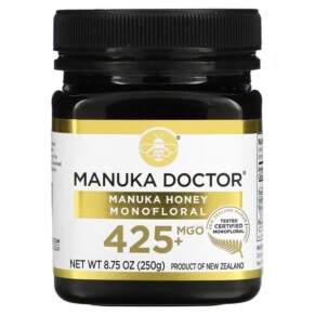 Manuka Doctor Manuka Honey Monofloral MGO 425+ 8.75 oz (250 g) 850312008108