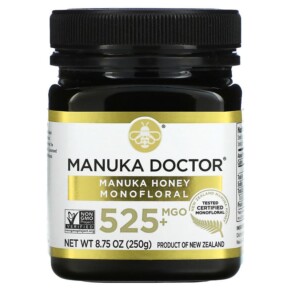 Manuka Doctor Manuka Honey Monofloral MGO 525+ 8.75 oz (250 g) 850312008115