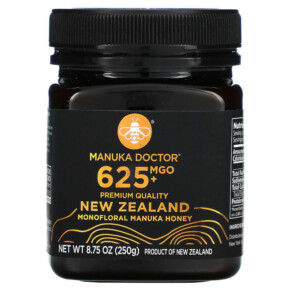 Manuka Doctor Monofloral Manuka Honey MGO 625+ 8.75 oz (250 g) 850312008580