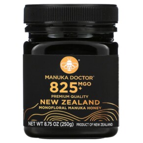 Manuka Doctor Monofloral Manuka Honey MGO 825+ 8.75 oz (250 g) 850312008887