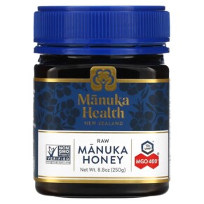 Manuka Health Raw Manuka Honey MGO 400+ 8.8 oz (250 g) 895015001544