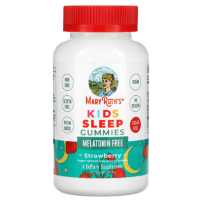 MaryRuth Organics Kids Sleep Gummies Strawberry 60 Gummies 850029392088