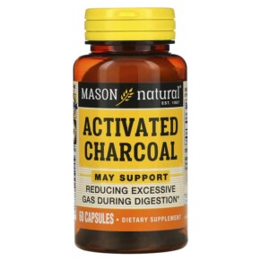 Mason Natural Activated Charcoal 60 Capsules 311845078759