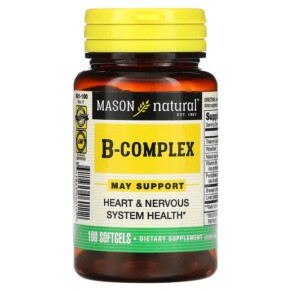 Mason Natural B Complex 100 Softgels 311845060112