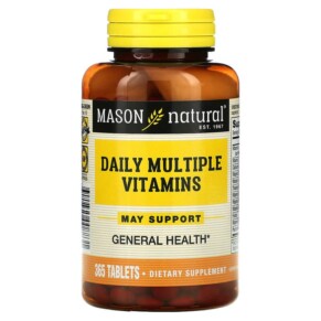 Mason Natural Daily Multiple Vitamins 365 Tablets 311845008831