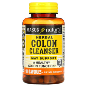 Mason Natural Herbal Colon Cleanser 100 Capsules 311845122216