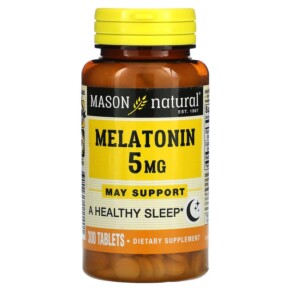 Mason Natural Melatonin 5 mg 300 Tablets 311845111401