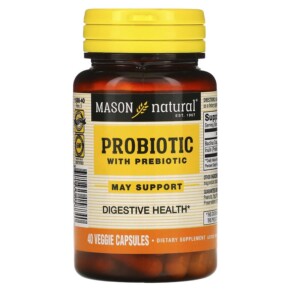 Mason Natural Probiotic with Prebiotic 40 Veggie Capsules 311845158840