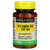Mason Natural Vitamin B6 100 mg 100 Tablets 311845057112