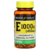 Mason Natural Vitamin E 450 mg (1.000 IU) 50 Softgels 311845050496