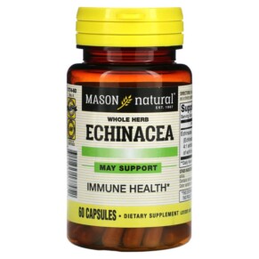 Mason Natural Whole Herb Echinacea 60 Capsules 311845177452
