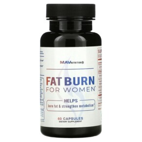 MAV Nutrition Fat Burn For Women 60 Capsules 850018273169