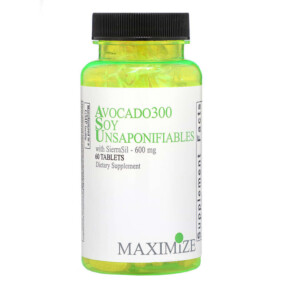 Maximum International Avocado 300 Soy Unsaponifiables 300 mg 60 Tablets 800326500075