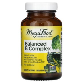MegaFood Balanced B Complex 60 Tablets 051494101681