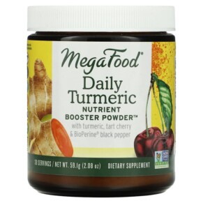 MegaFood Daily Turmeric Nutrient Booster Powder 2.08 oz (59.1 g) 051494601389