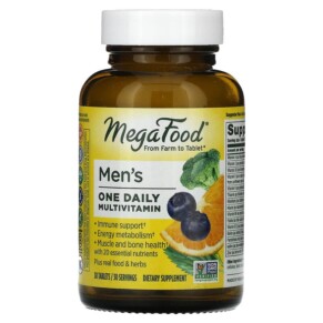 MegaFood Men’s One Daily MultiVitamin 30 Tablets 051494101063