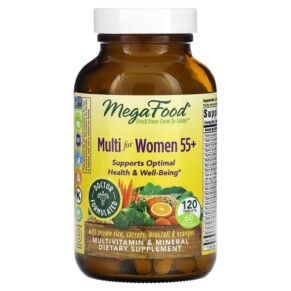 MegaFood Multi for Women 55+ 120 Tablets 051494103272
