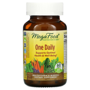 MegaFood One Daily 60 Tablets 051494101513
