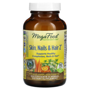 MegaFood Skin Nails & Hair 2 90 Tablets 051494102817