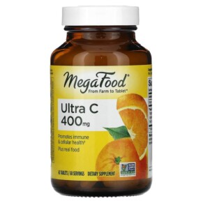 MegaFood Ultra C 400 mg 60 Tablets 051494101841