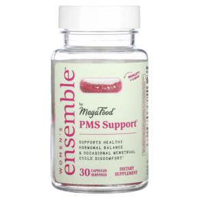 MegaFood Women's Ensemble PMS Support 30 Capsules 051494105061