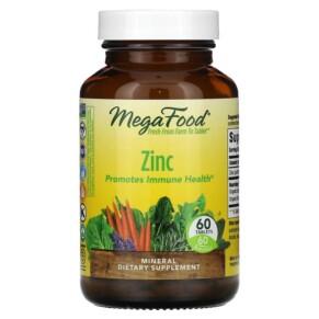 MegaFood Zinc 60 Tablets 051494101889