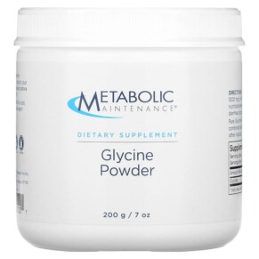 Metabolic Maintenance Glycine Powder 7 oz (200 g) 838287001201