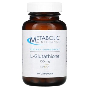 Metabolic Maintenance L-Glutathione 100 mg 60 Capsules 838287001348