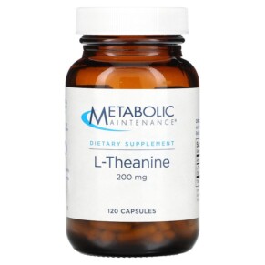 Metabolic Maintenance L-Theanine 200 mg 120 Capsules 838287001478