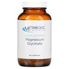 Metabolic Maintenance Magnesium Glycinate 180 Capsules 838287004394