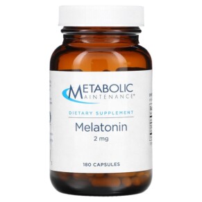 Metabolic Maintenance Melatonin 2 mg 180 Capsules 838287006343