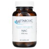 Metabolic Maintenance NAC 600 mg 60 Capsules 838287001508