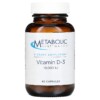 Metabolic Maintenance Vitamin D-3 10.000 IU 60 Capsules 838287005117