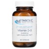 Metabolic Maintenance Vitamin D-3 with Vitamin K2 MK-7 25.000 IU 60 Capsules 838287005292