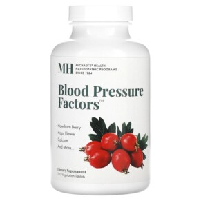 Michael's Naturopathic Blood Pressure Factors 180 Vegetarian Tablets 755929011919